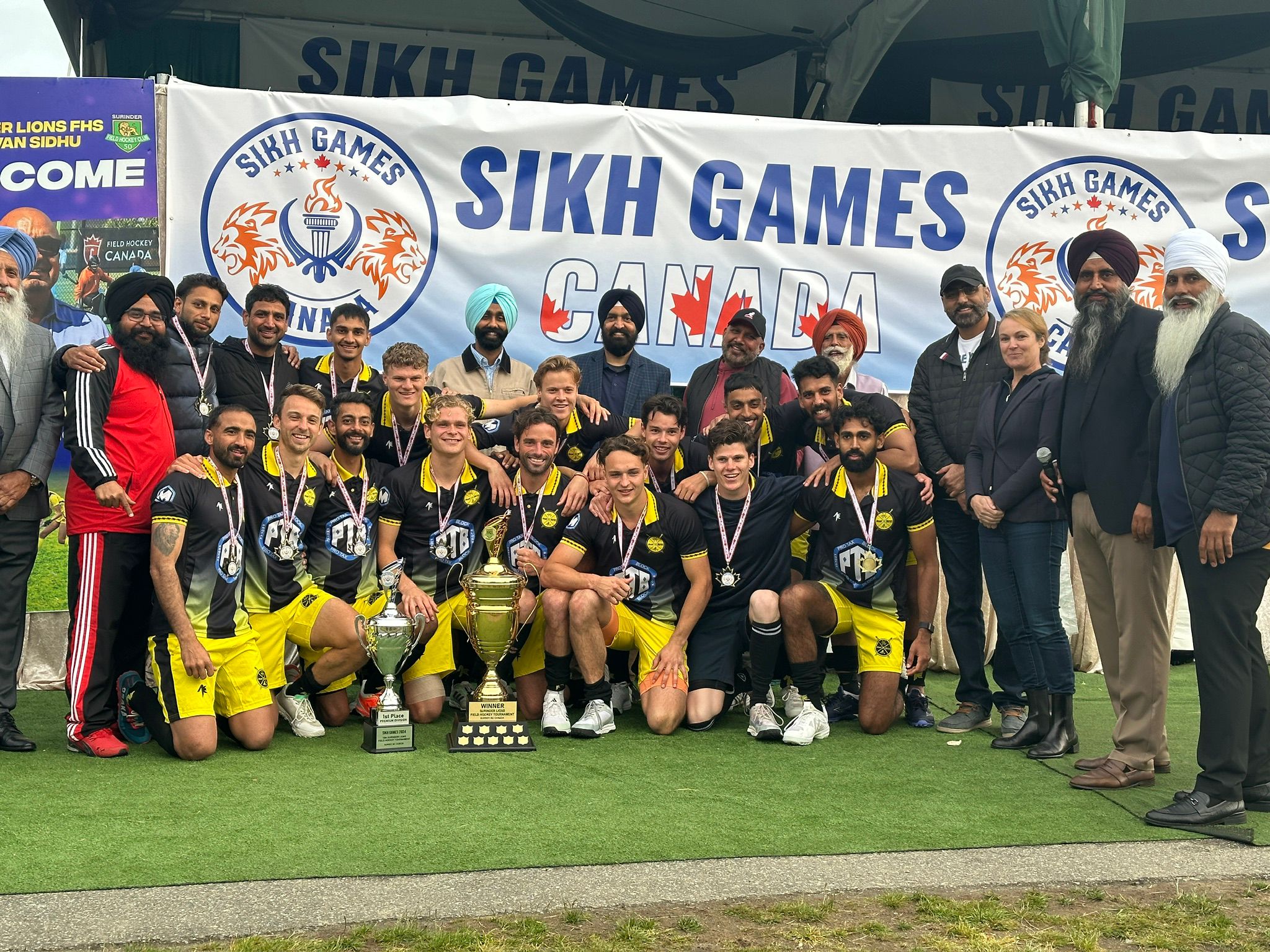 Akaal Warriors champions at Sikh Games Canada
